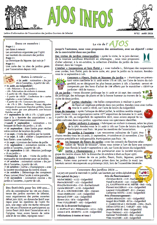 AJOS infos 52