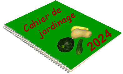 cahier jardinage 2024